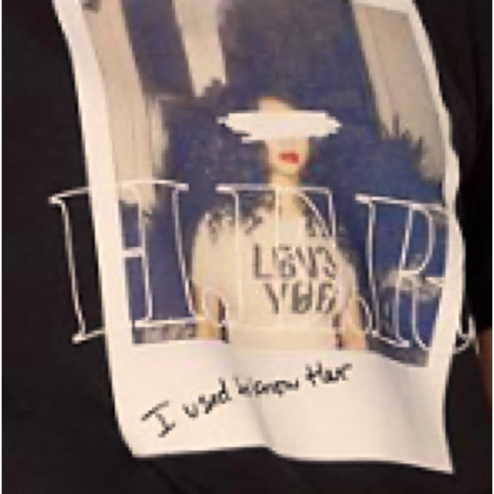 HER band t-shirt from Spencer’s